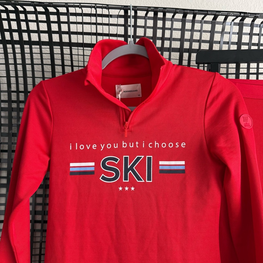 We Norwegians bibi zip up and legging set - Picture 6 of 9